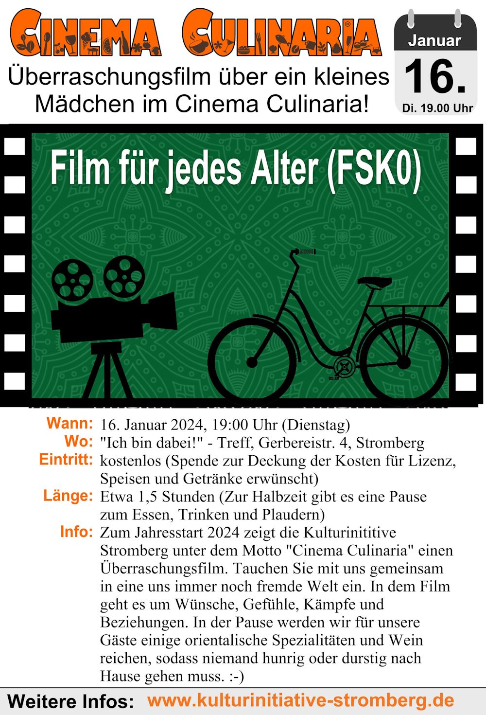 Nachbericht zum Überraschungsfilm im Cinema Culinaria