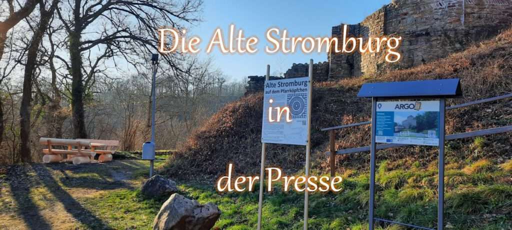 Die Alte Stromburg in der Presse