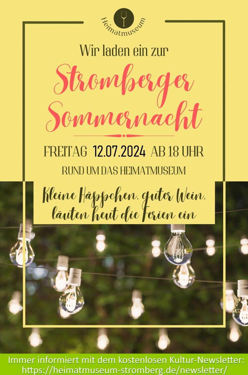 Sommernacht 2024 des Heimatmuseum Stromberg