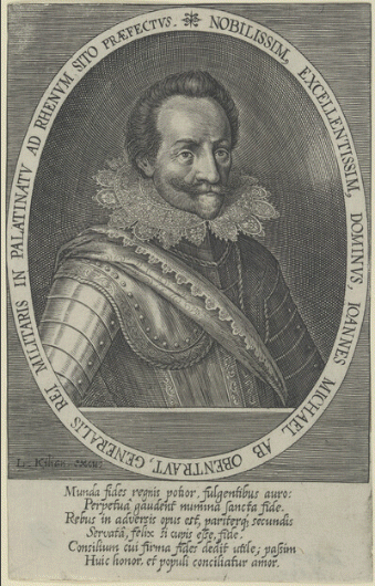 Michael von Obentraut (Kupferstich von Lucas Kilian)