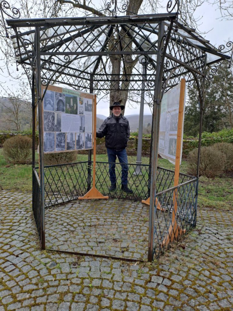 Burgführung auf dem Schloßberg der Stromberg am 28.03.2026 (Copyright Heribert Fisch)