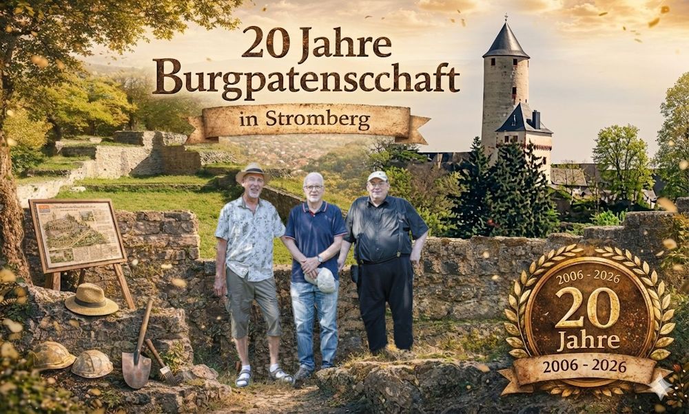 20 Jahre Burgpatenschaft in Stromberg – Ehrenamt mit Geschichte